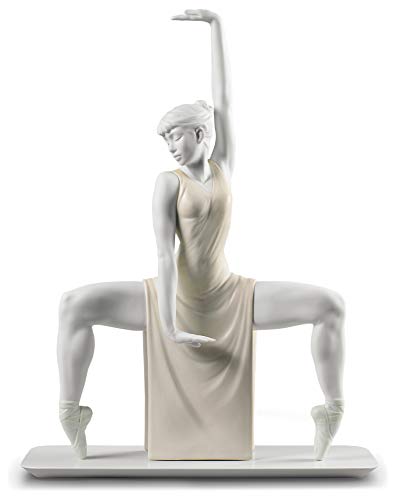 LLADRÓ Figura Mujer Danza Contemporánea. Figura Bailarina de Porcelana.