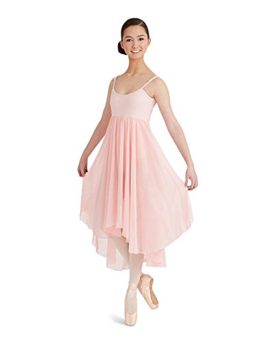 Capezio Camisole Empire Dress Vestidos de Baile para Adultos Mujer, Rosa( Shell...