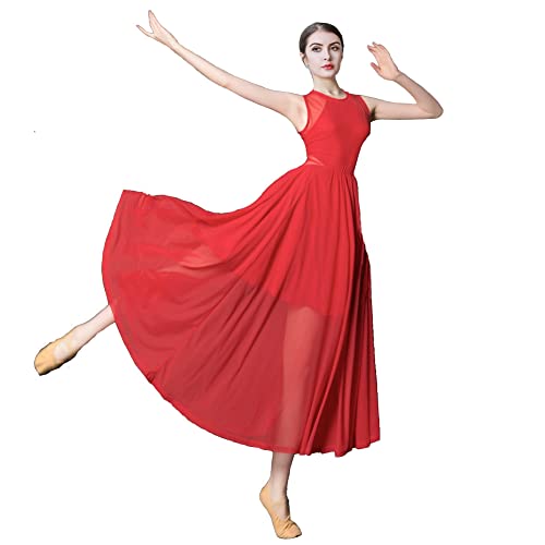 ROYAL SMEELA Vestido contemporáneo Malla Vestido de Baile lírico Trajes Ballet...