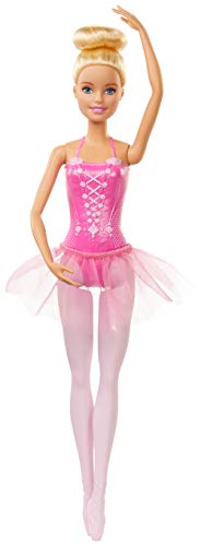 Barbie bailarina de ballet rubia, muñeca para niñas y niños +3 años (Mattel...