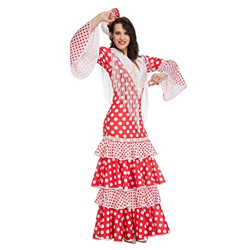 My Other Me Desconocido Me-203863 Disfraz de flamenca Roc├нo para mujer, color...