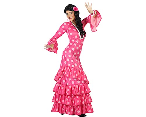 Atosa Disfraz Flamenca Rosa Mujer Adulto M