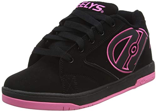 HEELYS Propel 2.0 770291 - Zapatos 1 rueda para niñas, Multicolor (Black/Hot...