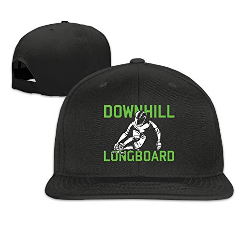 Downhill Longboard Unisex Snapback estilo ajustable Casual gorra de béisbol Hip...