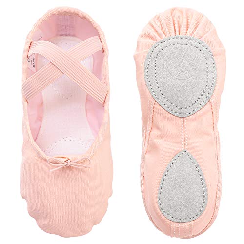 Zapatillas de Ballet Danza Canvas para Niña y Mujer Calzado de Danza Suela...