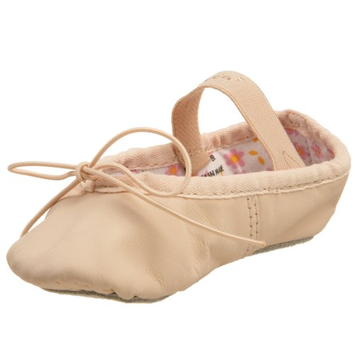 Capezio – zapatillas de ballet de piel con forro interior de margaritas,...