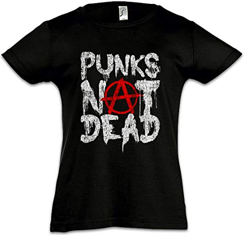 Urban Backwoods Punks Not Dead II Camiseta para Niñas Chicas niños T-Shirt...