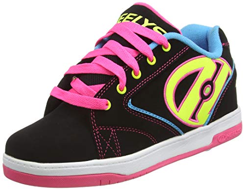 HEELYS Propel 2.0 770512 - Zapatos una rueda para niñas, Negro (Black / Neon...