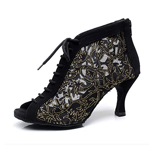 Syrads Zapatos de Baile Latino Mujer Salsa Bachata Kizomba Zapatos de Tango...