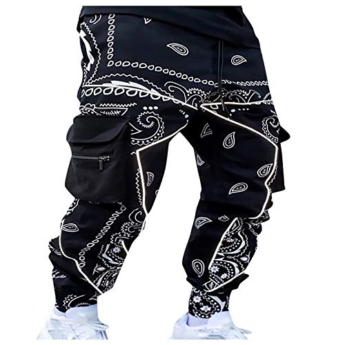 2021 Nuevo Pantalones Hombre Casual Moda Deportivos Running Pants Hip Hop...