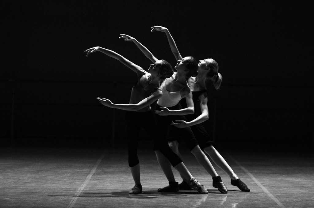 Bailarinas en Cuerpo de baile ballet top