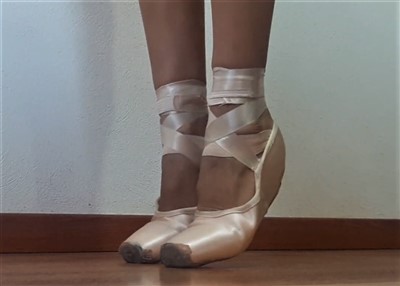 como pararse de puntas sin zapatillas de ballet